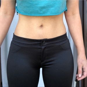 Betsey Johnson💋 Black Stretch Pants size M